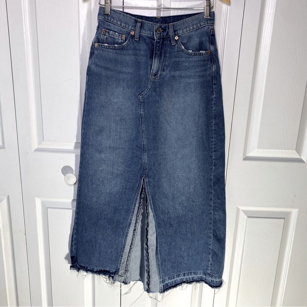 Gap Denim  Maxi Skirt Size 4